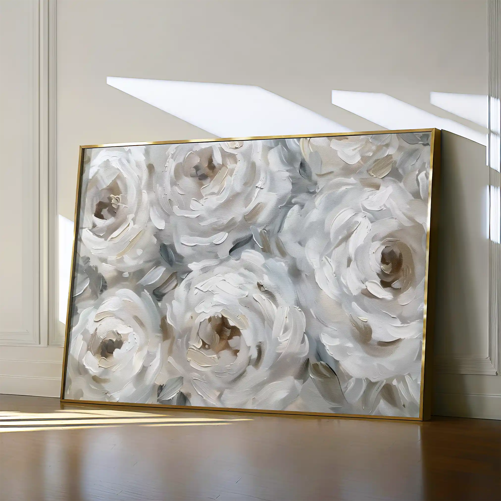 Floral Canvas Wall Art WAD844-F 90 x 60 cm / Stretched on hidden frame