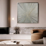Abstract 845 Canvas Art 60 x 60 cm / Stretched on hidden frame