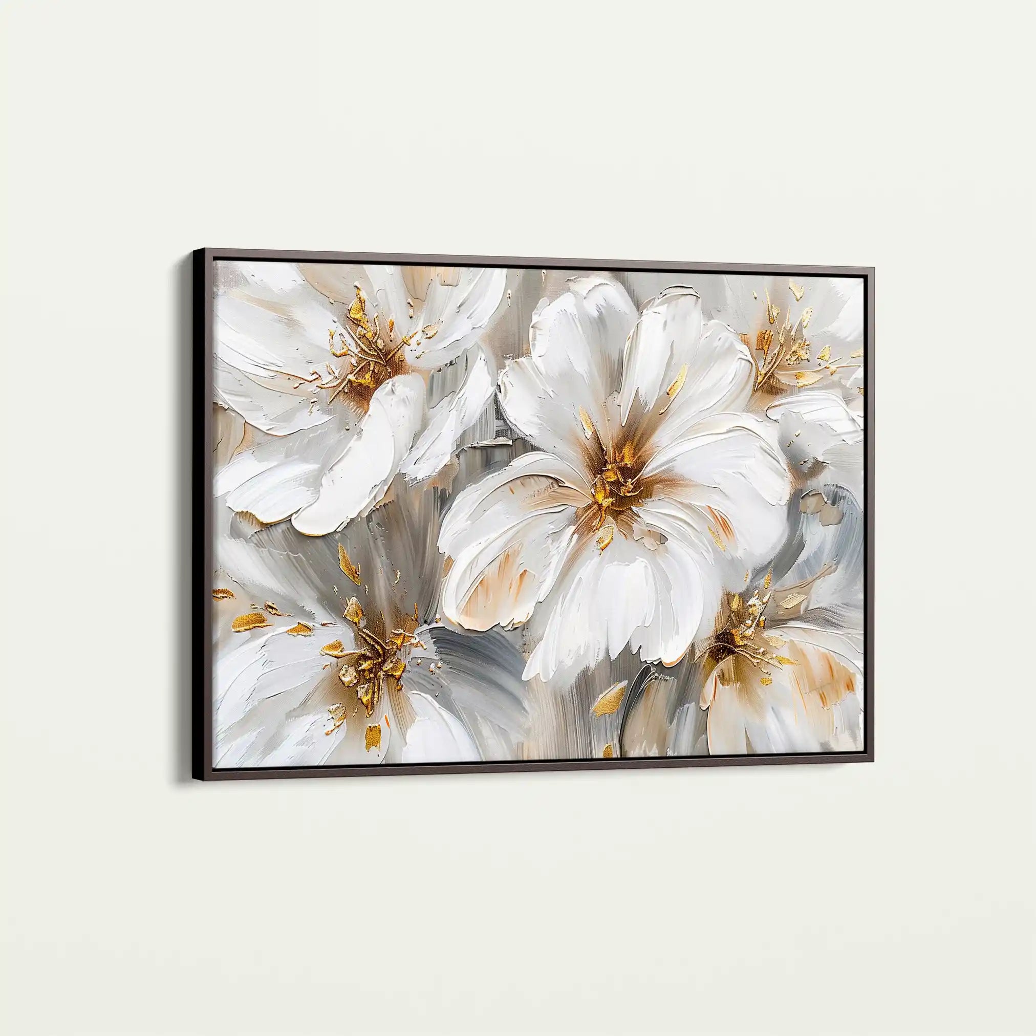 Floral Canvas Wall Art WAD848-F 90 x 60 cm / Stretched on hidden frame