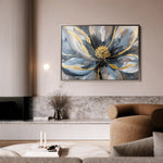 Floral Canvas Wall Art WAD850-F 90 x 60 cm / Stretched on hidden frame