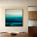 Abstract 854 Canvas Art 60 x 60 cm / Stretched on hidden frame