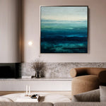 Abstract 854 Canvas Art 60 x 60 cm / Stretched on hidden frame