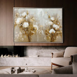 Floral Canvas Wall Art WAD856-F 90 x 60 cm / Stretched on hidden frame