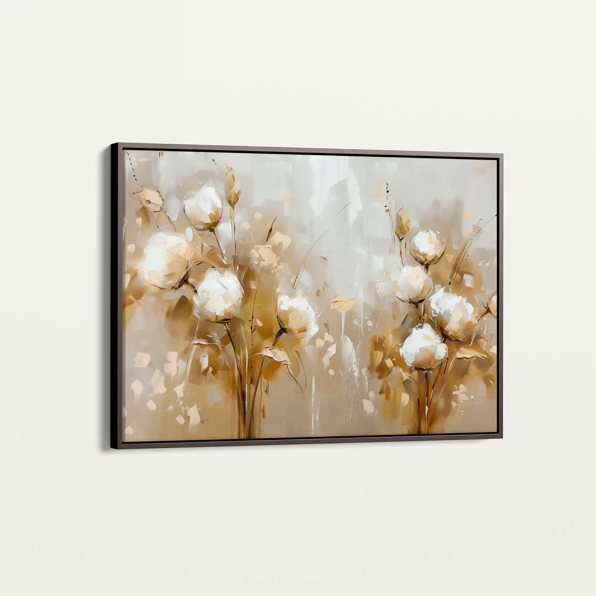 Floral Canvas Wall Art WAD856-F 90 x 60 cm / Stretched on hidden frame