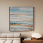 Abstract 858 Canvas Art 60 x 60 cm / Stretched on hidden frame
