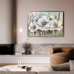 Floral Canvas Wall Art WAD858-F 90 x 60 cm / Stretched on hidden frame