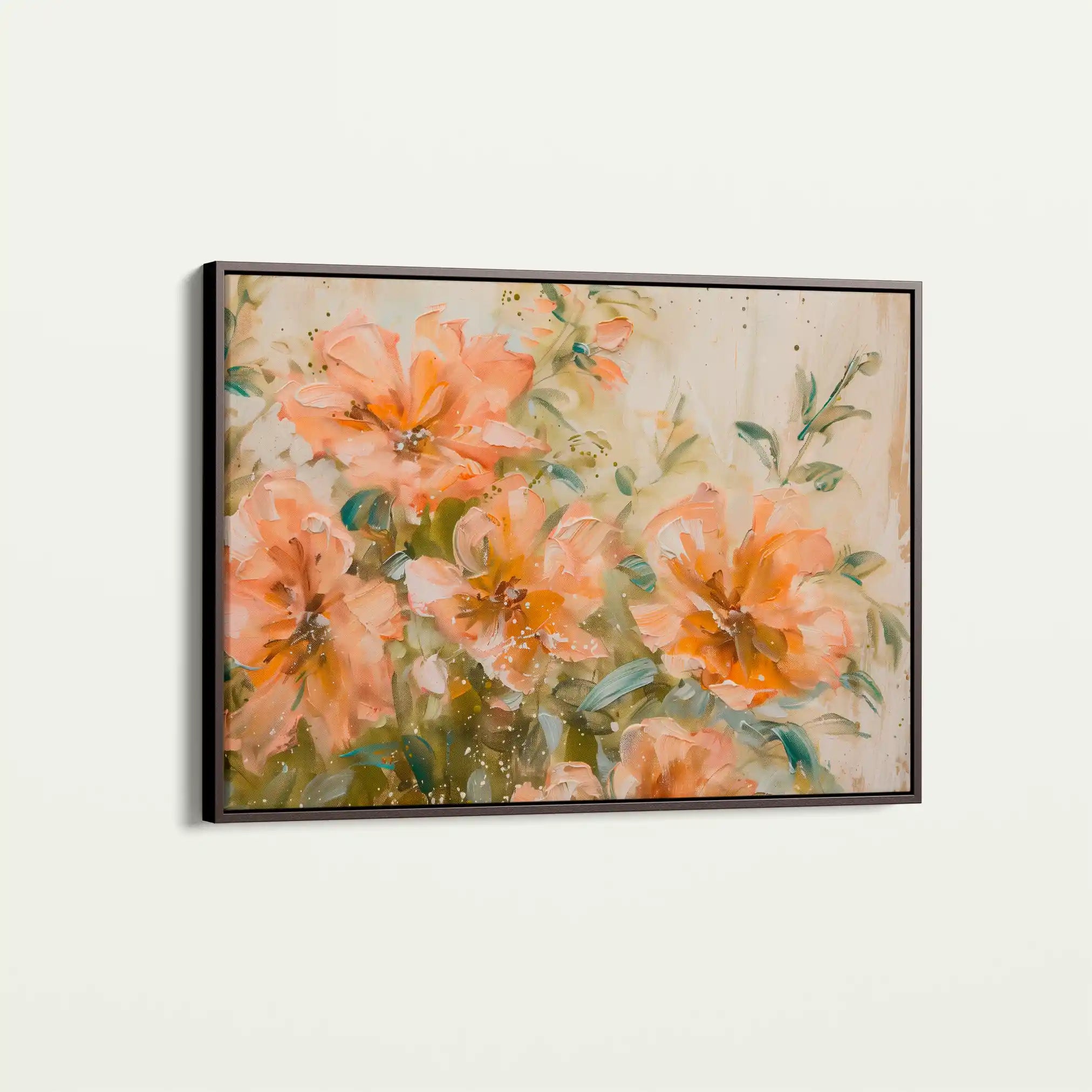 Floral Canvas Wall Art WAD859-F 90 x 60 cm / Stretched on hidden frame