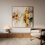 Abstract 860 Canvas Art 60 x 60 cm / Stretched on hidden frame