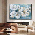 Floral Canvas Wall Art WAD861-F 90 x 60 cm / Stretched on hidden frame