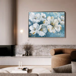 Floral Canvas Wall Art WAD861-F 90 x 60 cm / Stretched on hidden frame