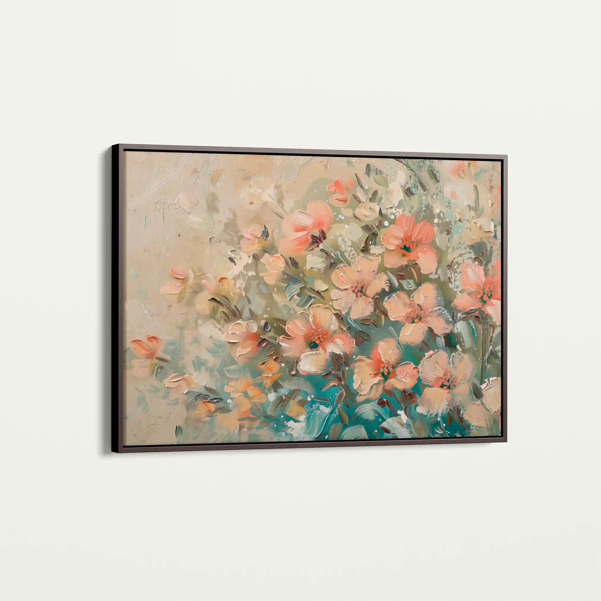 Floral Canvas Wall Art WAD862-F 90 x 60 cm / Stretched on hidden frame