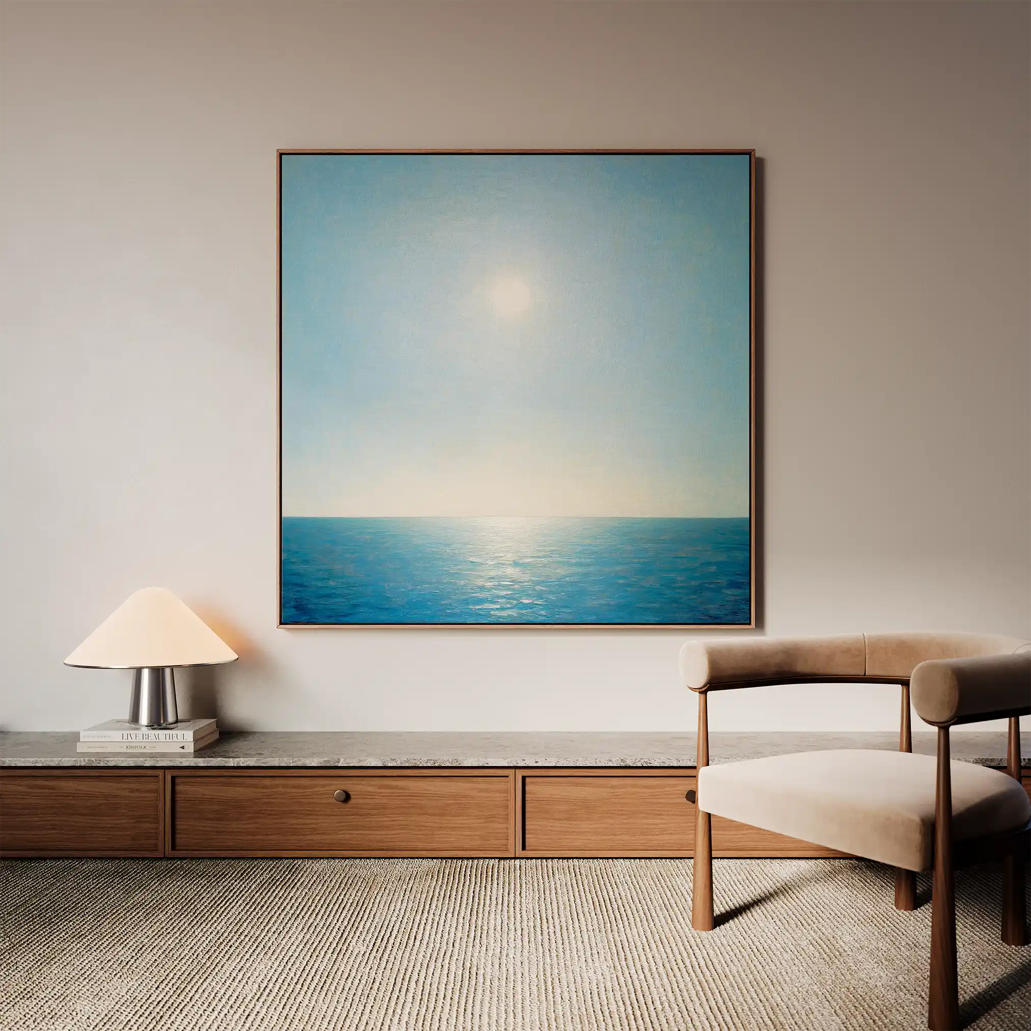 Abstract 863 Canvas Art 60 x 60 cm / Stretched on hidden frame