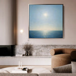 Abstract 863 Canvas Art 60 x 60 cm / Stretched on hidden frame