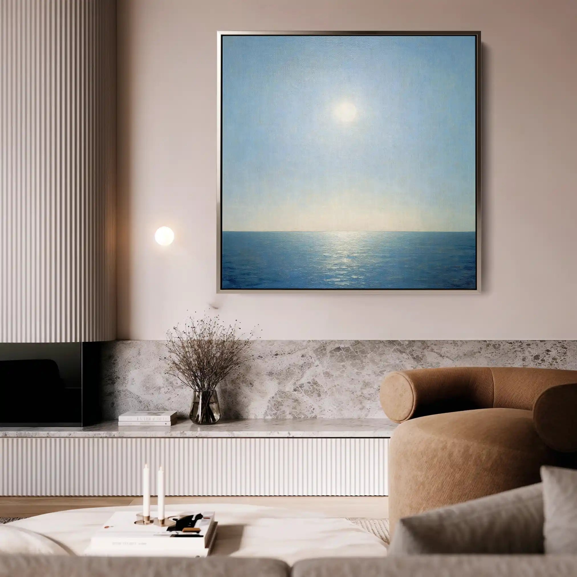 Abstract 863 Canvas Art 60 x 60 cm / Stretched on hidden frame