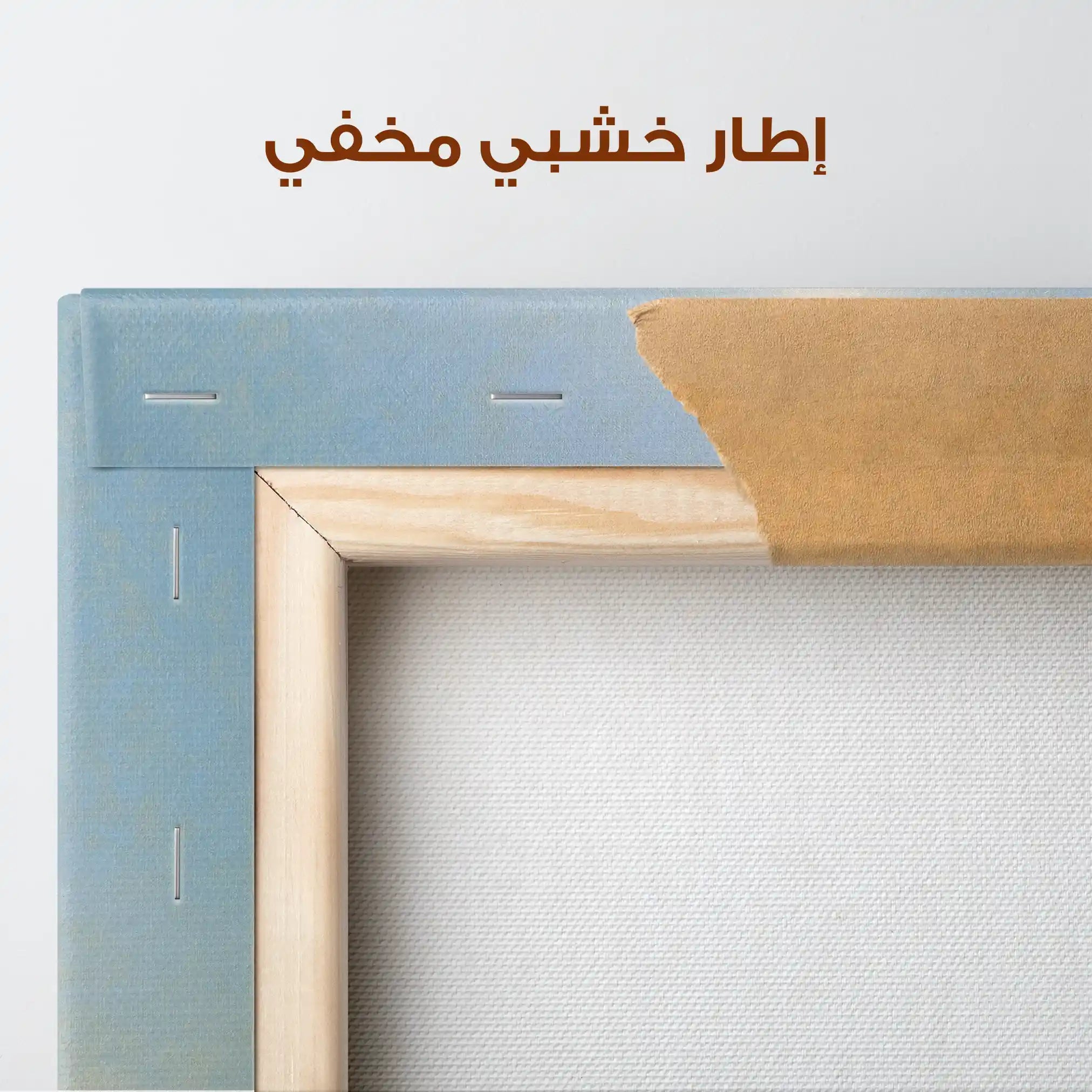 Abstract 863 Canvas Art 60 x 60 cm / Stretched on hidden frame