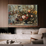 Floral Canvas Wall Art WAD864-F 90 x 60 cm / Stretched on hidden frame