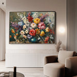 Floral Canvas Wall Art WAD865-F 90 x 60 cm / Stretched on hidden frame