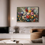 Floral Canvas Wall Art WAD865-F 90 x 60 cm / Stretched on hidden frame