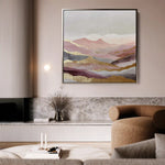 Abstract 866 Canvas Art 60 x 60 cm / Stretched on hidden frame