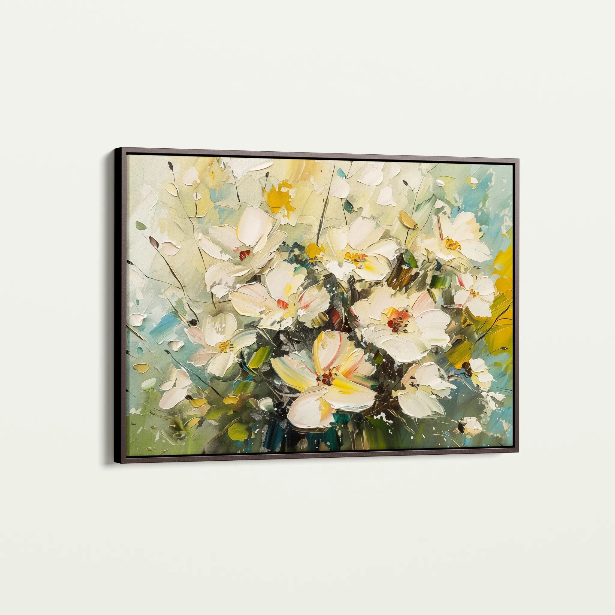 Floral Canvas Wall Art WAD867-F 90 x 60 cm / Stretched on hidden frame