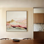 Abstract 868 Canvas Art 60 x 60 cm / Stretched on hidden frame