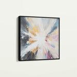 Abstract 869 Canvas Art 60 x 60 cm / Stretched on hidden frame