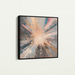 Abstract 870 Canvas Art 60 x 60 cm / Stretched on hidden frame