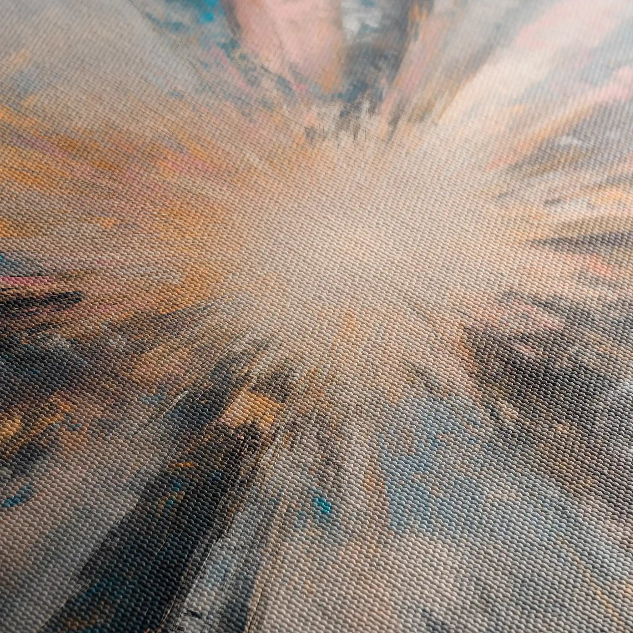 Abstract 870 Canvas Art 60 x 60 cm / Stretched on hidden frame