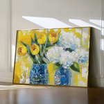 Floral Canvas Wall Art WAD870-F 90 x 60 cm / Stretched on hidden frame