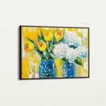 Floral Canvas Wall Art WAD870-F 90 x 60 cm / Stretched on hidden frame
