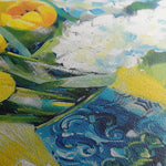 Floral Canvas Wall Art WAD870-F 90 x 60 cm / Stretched on hidden frame