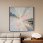 Abstract 871 Canvas Art 60 x 60 cm / Stretched on hidden frame