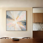 Abstract 871 Canvas Art 60 x 60 cm / Stretched on hidden frame