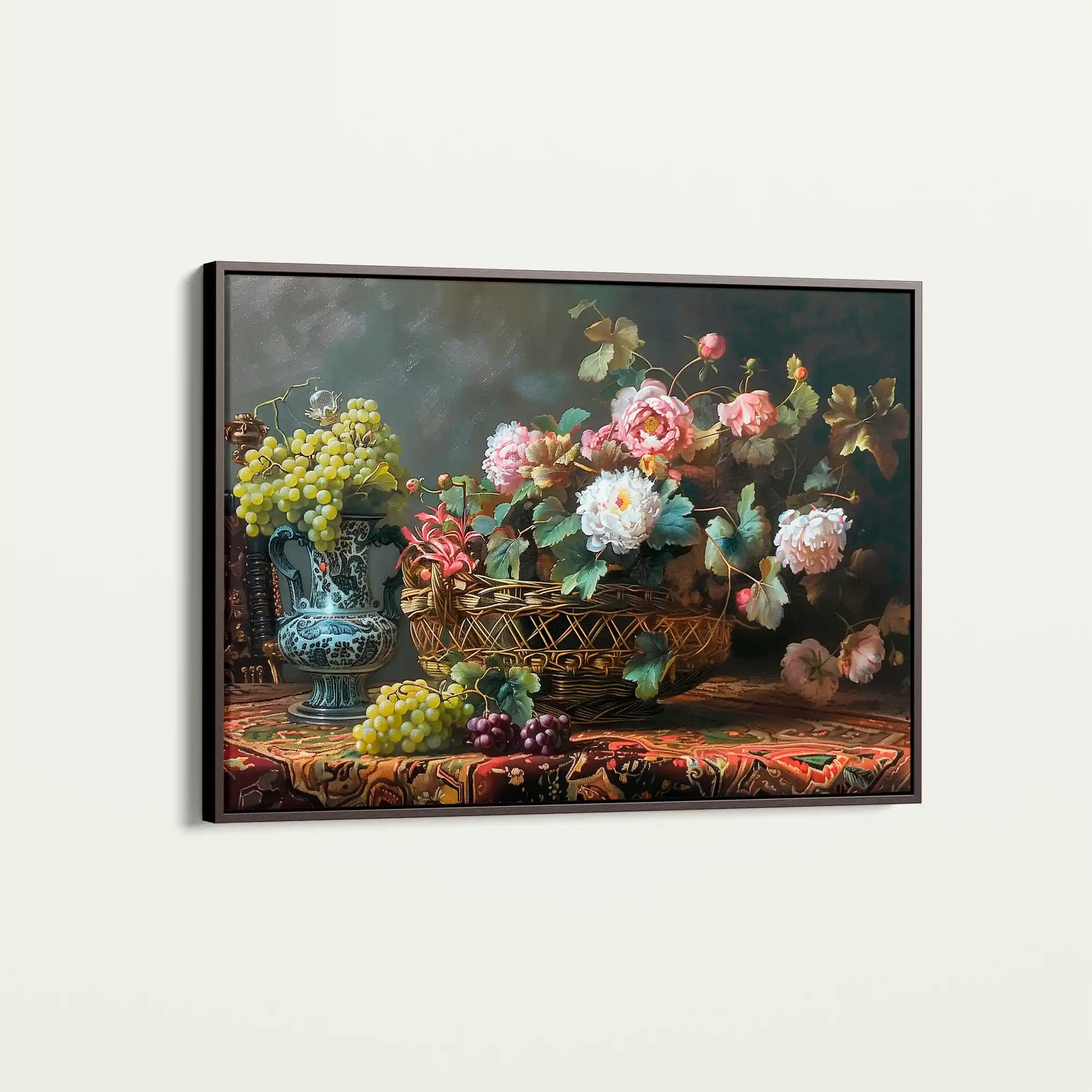 Floral Canvas Wall Art WAD871-F 90 x 60 cm / Stretched on hidden frame