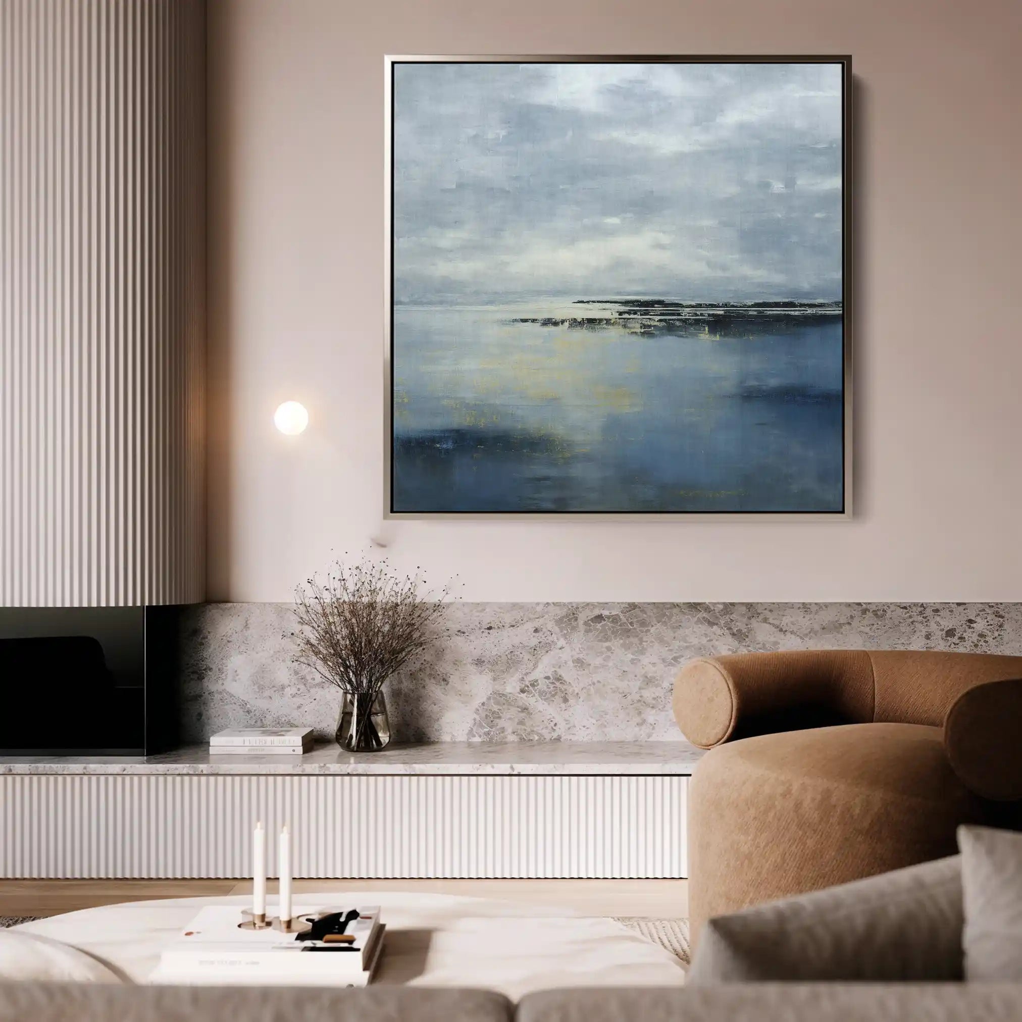 Abstract 872 Canvas Art 60 x 60 cm / Stretched on hidden frame