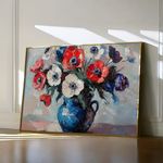 Floral Canvas Wall Art WAD874-F 90 x 60 cm / Stretched on hidden frame