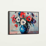 Floral Canvas Wall Art WAD874-F 90 x 60 cm / Stretched on hidden frame
