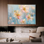 Floral Canvas Wall Art WAD875-F 90 x 60 cm / Stretched on hidden frame