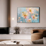 Floral Canvas Wall Art WAD875-F 90 x 60 cm / Stretched on hidden frame