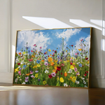 Floral Canvas Wall Art WAD876-F 90 x 60 cm / Stretched on hidden frame