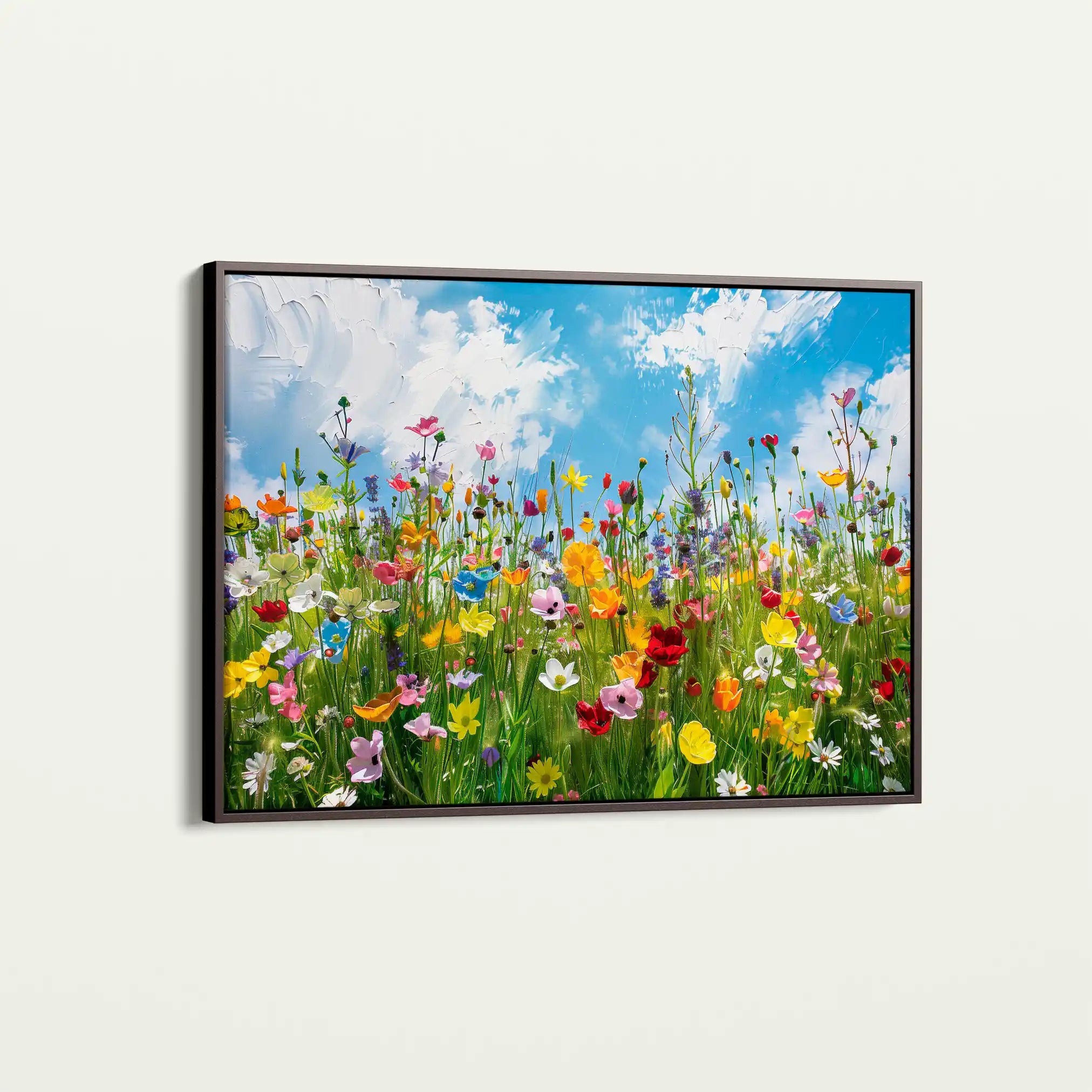 Floral Canvas Wall Art WAD876-F 90 x 60 cm / Stretched on hidden frame