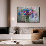 Floral Canvas Wall Art WAD877-F 90 x 60 cm / Stretched on hidden frame