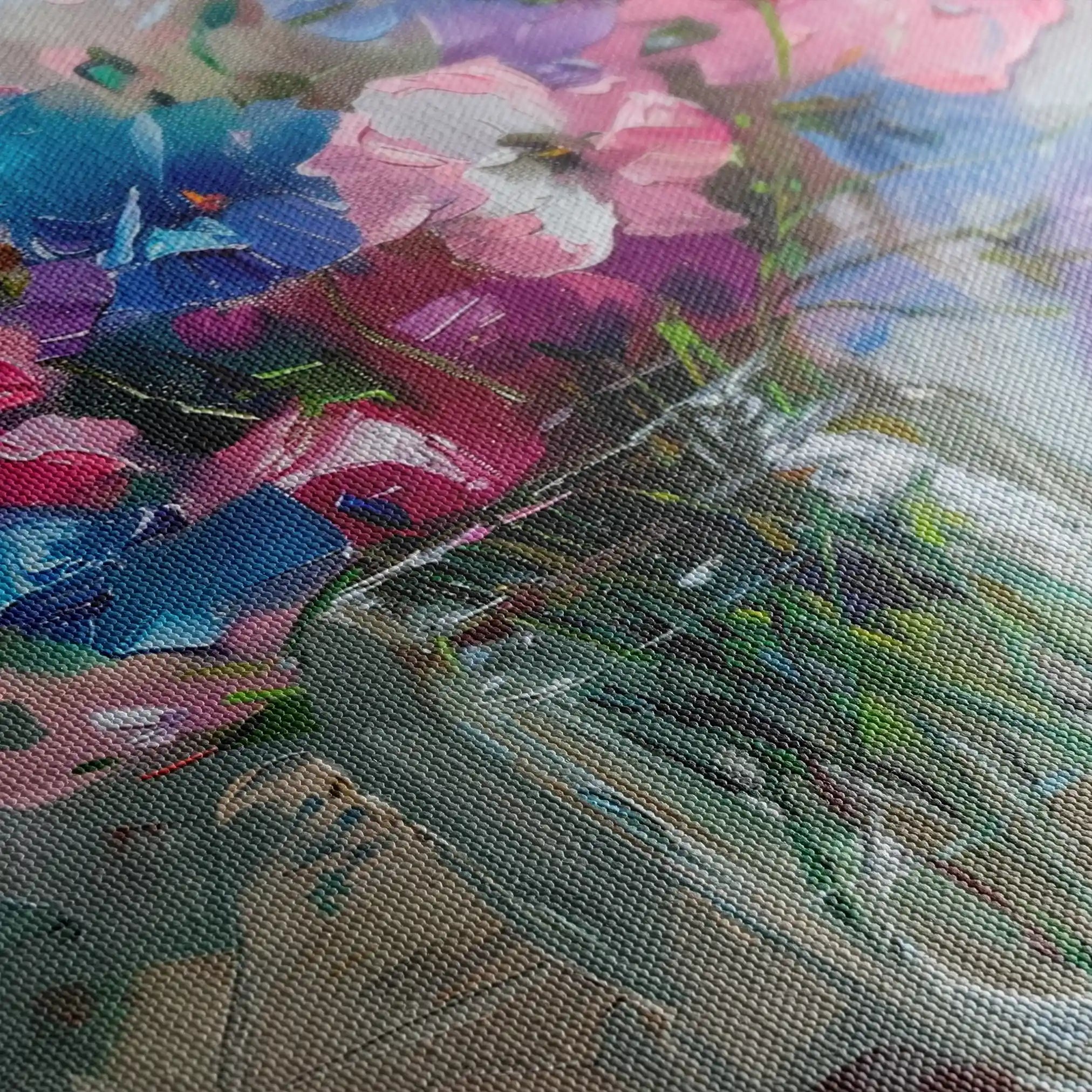 Floral Canvas Wall Art WAD877-F 90 x 60 cm / Stretched on hidden frame