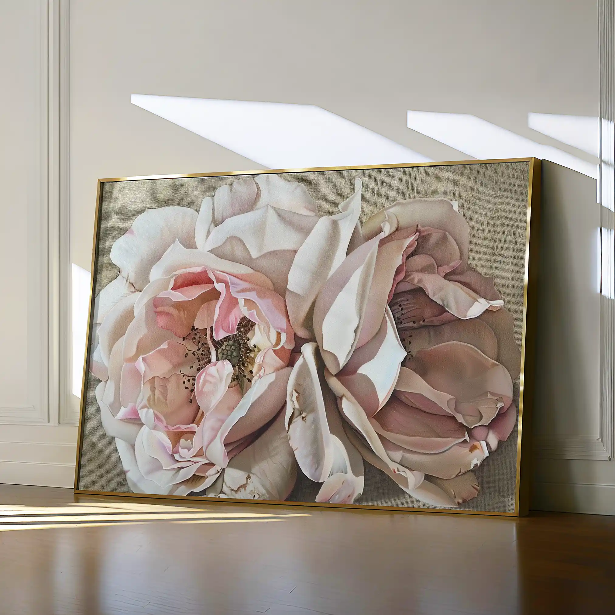 Floral Canvas Wall Art WAD879-F 90 x 60 cm / Stretched on hidden frame