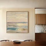Abstract 880 Canvas Art 60 x 60 cm / Stretched on hidden frame