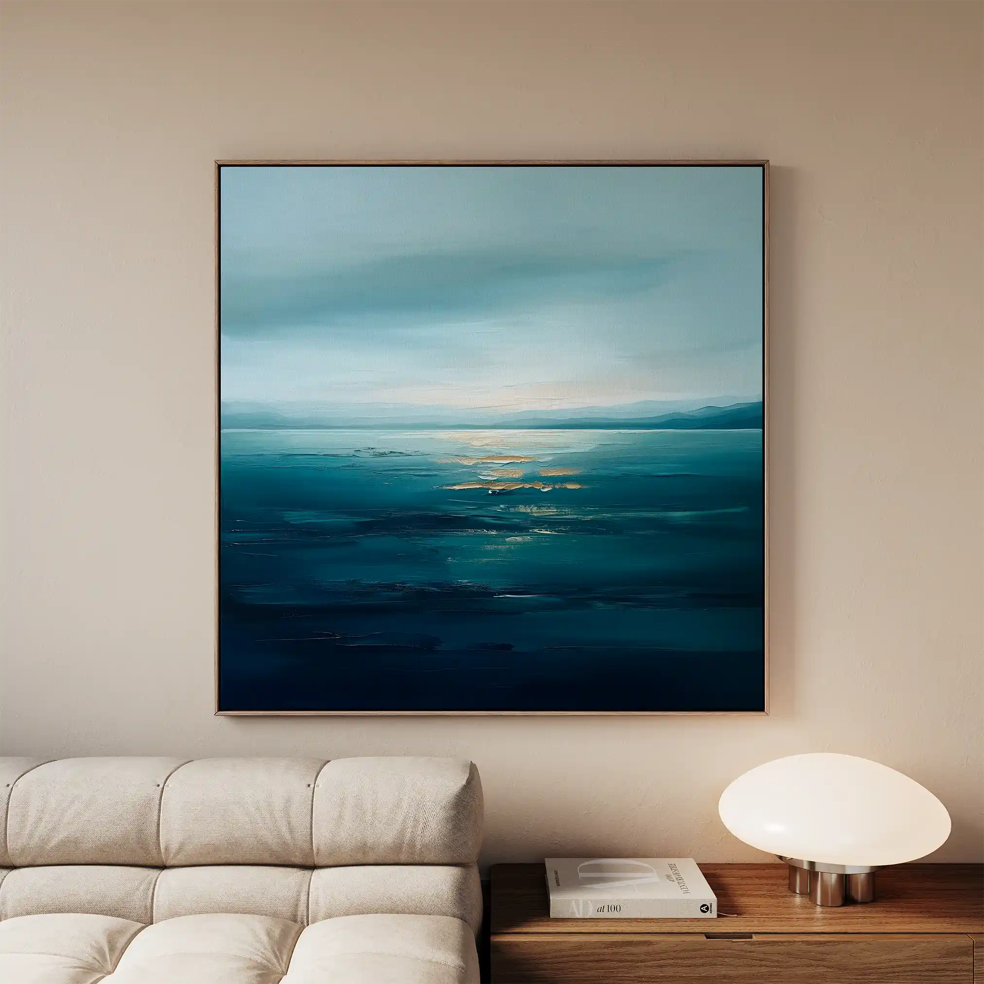 Abstract 881 Canvas Art 60 x 60 cm / Stretched on hidden frame