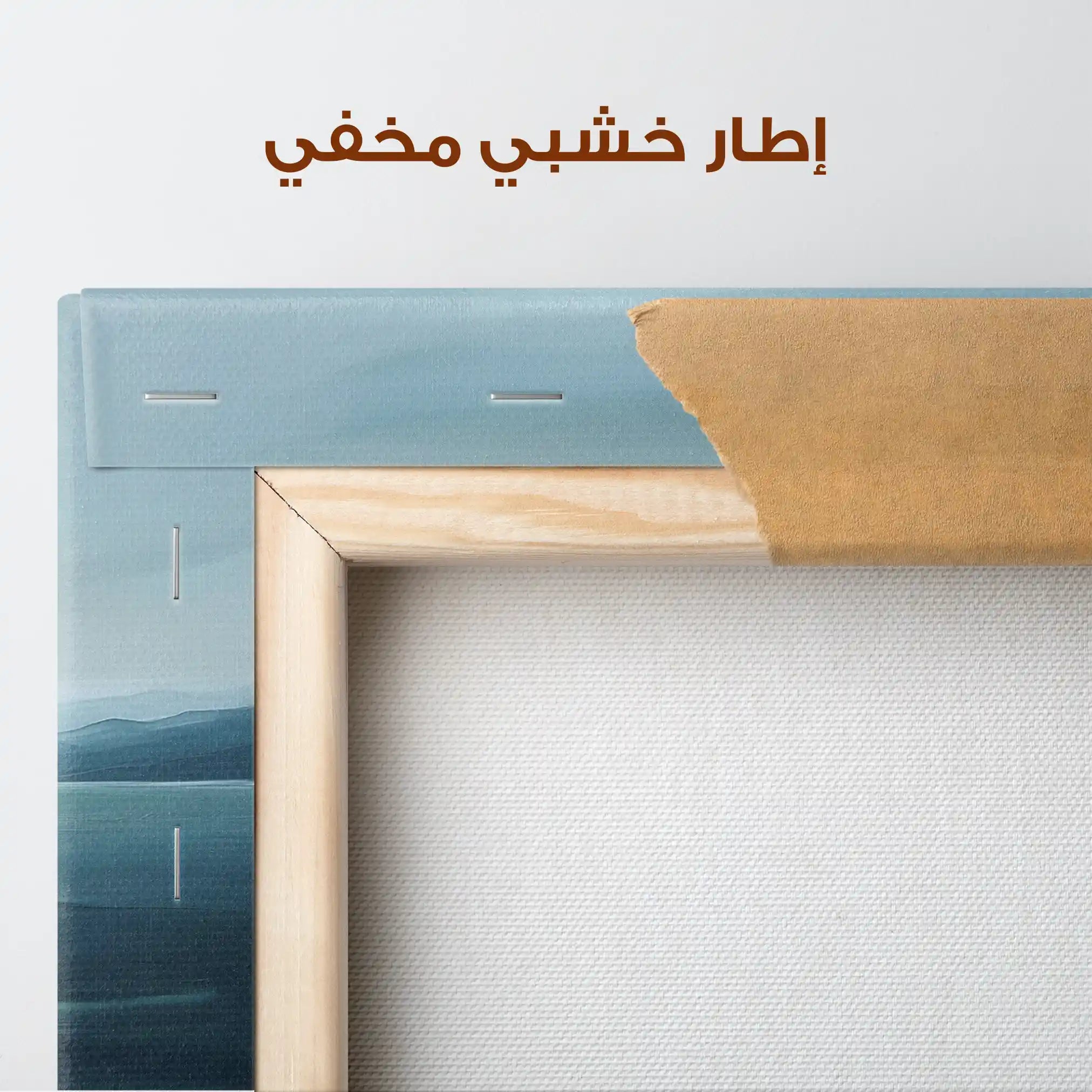 Abstract 881 Canvas Art 60 x 60 cm / Stretched on hidden frame