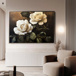 Floral Canvas Wall Art WAD882-F 90 x 60 cm / Stretched on hidden frame