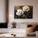 Floral Canvas Wall Art WAD882-F 90 x 60 cm / Stretched on hidden frame
