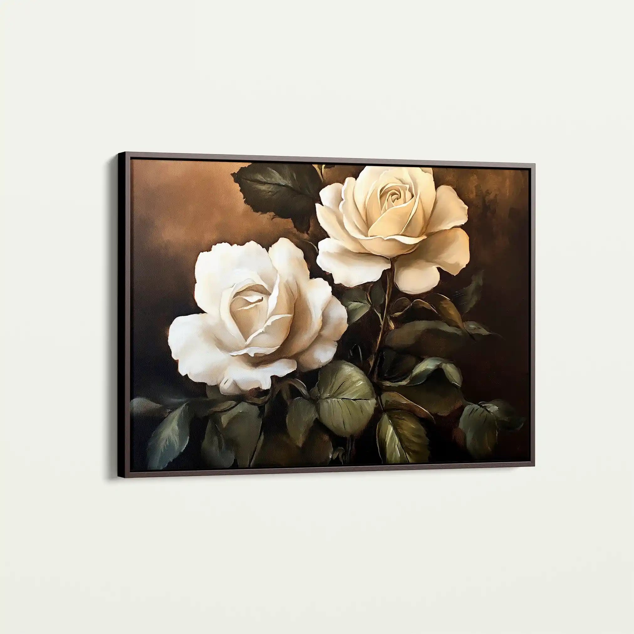 Floral Canvas Wall Art WAD882-F 90 x 60 cm / Stretched on hidden frame